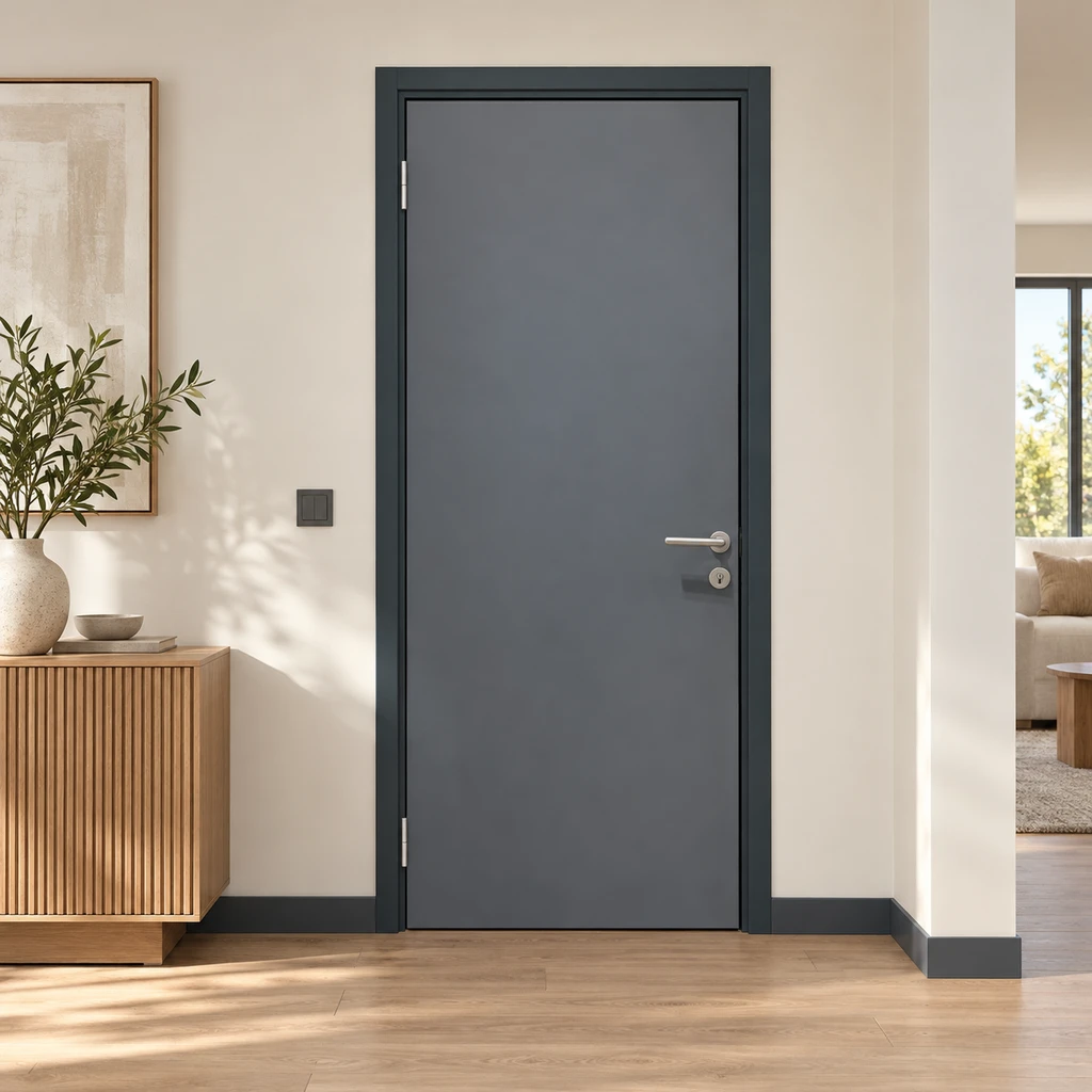 LM-AL-01 Alüminyum Kasalı Laminat Kapı